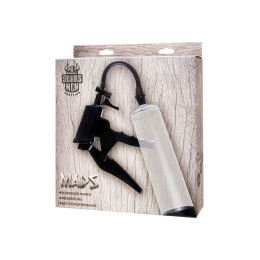 Механическая помпа для пениса Sexus Men Erection Mads, ABS-пластик, черный, 62 см