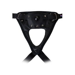 Страпон на креплении LoveToy с поясом Harness, реалистичный, neoskin, телесный, 21 см