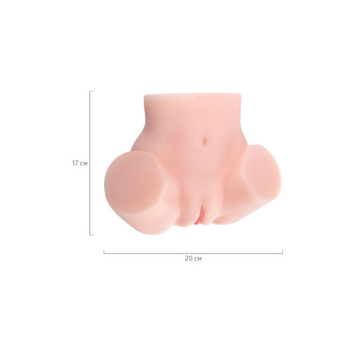 Мастурбатор реалистичный Juicy Pussy by TOYFA  Adele, TPE, телесный