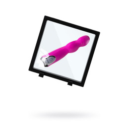 Рамка для выкладки прозрачная с черным кантом под подставку 18*18