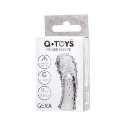 Насадка на палец A-Toys by TOYFA Gexa, ТРЕ, прозрачный, 9 см