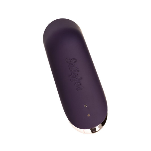 Вакуум-волновой стимулятор клитора Satisfyer Traveler, силикон, черный, 9,5 см