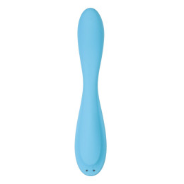 Стимулятор точки G с фиксацией формы Satisfyer G-Spot Flex 4+ Connect App, голубой, 19,5 см