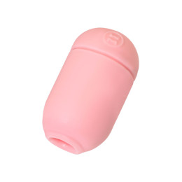 Мастурбатор нереалистичный MEN'S MAX CAPSULE 01 RING, TPE, розовый, 8 см (В ЗИПЛОКЕ)