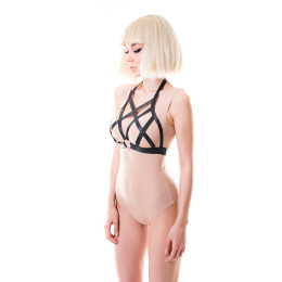 Стреп H.E.L. Tibby, текстиль, черный, OS