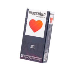 Презервативы Masculan, classic 4, XXL, увеличенного размера, 20 см, 5,4 см, 10 шт.