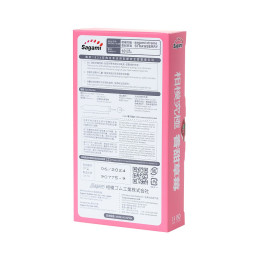 Презервативы Sagami, xtreme, strawberry, латекс, 19 см, 5,2 см, 10 шт.