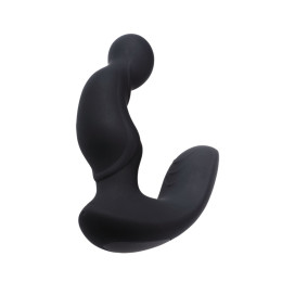Стимулятор простаты MALESATION Anal-Pleasure, силикон, черный, 3,2 см