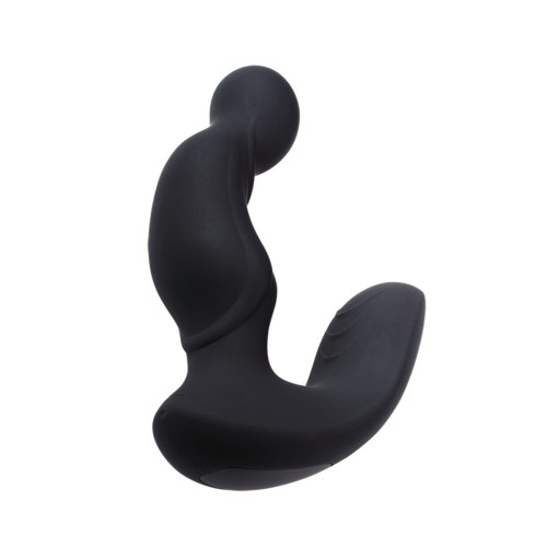 Стимулятор простаты MALESATION Anal-Pleasure, силикон, черный, 3,2 см