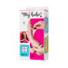 Реалистичный фаллоимитатор My Babe My Dear, TPE, телесный, 22,5 см