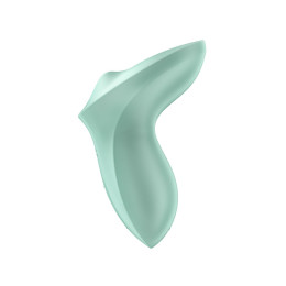 Вибратор с движущимся шариком Satisfyer Exciterrr, силикон, мятный