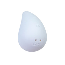 Вибромассажер Satisfyer Dew Drop, силикон, голубой, 8,1 см