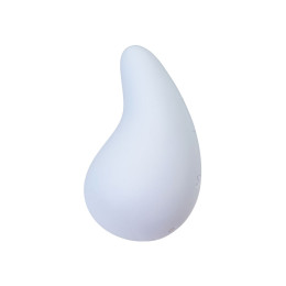 Вибромассажер Satisfyer Dew Drop, силикон, голубой, 8,1 см