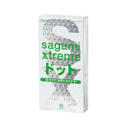 Презервативы Sagami, xtreme, type-e, латекс, 18,5 см, 5,2 см, 10 шт.