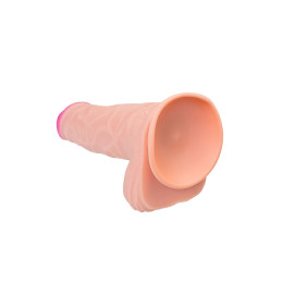 Фаллоимитатор-гигант LoveToy, реалистичный, neoskin, телесный, 27 см, Ø 6,8 см