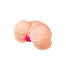 Мастурбатор реалистичный Juicy Pussy by TOYFA Nicole с вибрацией, вагина и анус, TPR, телесный