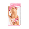 Мастурбатор реалистичный Juicy Pussy by TOYFA Babycakes, TPE, телесный, 14,5 см