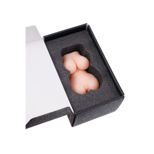 Мастурбатор реалистичный Juicy Pussy by TOYFA Babycakes, TPE, телесный, 14,5 см