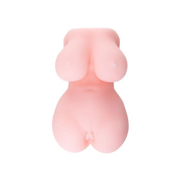 Мастурбатор реалистичный Juicy Pussy by TOYFA Babycakes, TPE, телесный, 14,5 см