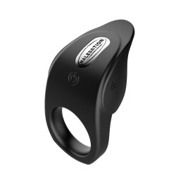 Эрекционное виброкольцо MALESATION Vibro Lust Ring, силикон, черный, 3,5 см