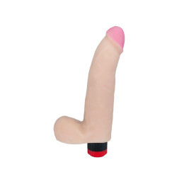 Вибромассажёр-реалистик ANDROID Long LoveToy, TPR, телесный, 17 см