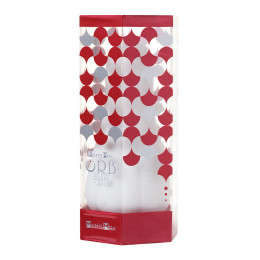 Мастурбатор нереалистичный, ORB Durance, MensMax, TPE, белый, 15 см