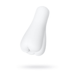 Мастурбатор нереалистичный, ORB Durance, MensMax, TPE, белый, 15 см