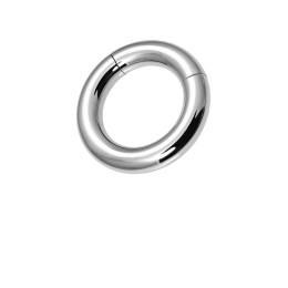 Кольцо на пенис Metal by TOYFA, серебряное, Ø 3,5 см