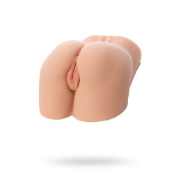 Мастурбатор реалистичный KOKOS Hera Hip Real с вибрацией и ротацией, TPR, телесный, 26 см