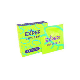 Презервативы EXPERT Invisible, ультратонкие, 3шт