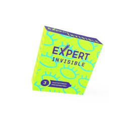 Презервативы EXPERT Invisible, ультратонкие, 3шт
