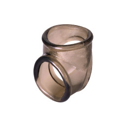 Эрекционное кольцо на пенис XLover by TOYFA, TPE, черный прозрачный, 3,5 см