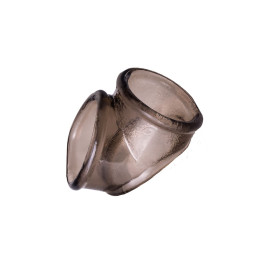 Эрекционное кольцо на пенис XLover by TOYFA, TPE, черный прозрачный, 3,5 см