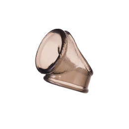 Эрекционное кольцо на пенис XLover by TOYFA, TPE, черный прозрачный, 3,5 см