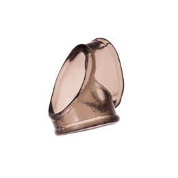 Эрекционное кольцо на пенис XLover by TOYFA, TPE, черный прозрачный, 3,5 см