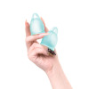 Менструальная чаша Satisfyer Feel Confident, 2 шт в наборе, силикон, синий