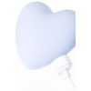 Вакуум-волновой стимулятор клитора с вибрацией Satisfyer Cutie Heart, силикон, голубой, 7,7 см