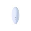 Вакуум-волновой стимулятор клитора с вибрацией Satisfyer Cutie Heart, силикон, голубой, 7,7 см