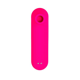 Вакуум-волновой стимулятор eroTEQ by TOYFA Molette, силикон, розовый, 13 см