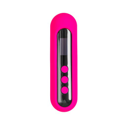 Вакуум-волновой стимулятор eroTEQ by TOYFA Molette, силикон, розовый, 13 см