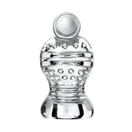 Мастурбатор нереалистичный Lingam by TOYFA  Shakti, TPE, прозрачный, 9 см