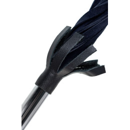 Плеть Pecado BDSM, «Индиго», натуральный велюр, синяя