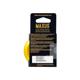 Презервативы Maxus Custom Made 64 гладкие X-Edition, 3 шт