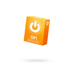 Презервативы On, stimulation, латекс, точечные, 18,5 см, 5,4 см, 3 шт.