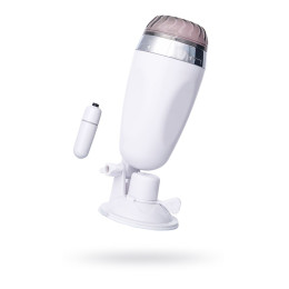Реалистичный мастурбатор A-Toys by TOYFA Coochy, TPR, белый, 21 см