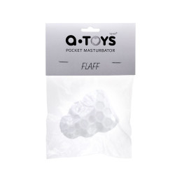 Мастурбатор A-Toys by TOYFA Flaff, TPE, белый, 8см, Ø 2,9 см