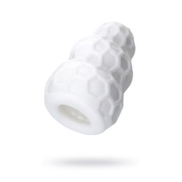 Мастурбатор A-Toys by TOYFA Flaff, TPE, белый, 8см, Ø 2,9 см