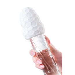 Мастурбатор A-Toys by TOYFA Flaff, TPE, белый, 8см, Ø 2,9 см