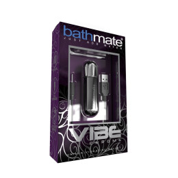Вибропуля Bathmate Vibe Bullet Chrome, пластик, серебряная
