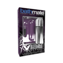 Вибропуля Bathmate Vibe Bullet Chrome, пластик, серебряная